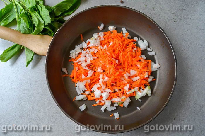 Фотографии рецепта Суп из щавеля с мясом индейки, 03 Суп из щавеля с мясом индейки, Шаг 03