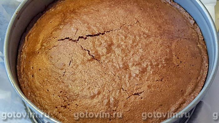 Фотографии рецепта Шоколадный кекс с вареной сгущенкой, 06 Шоколадный кекс с вареной сгущенкой, Шаг 06