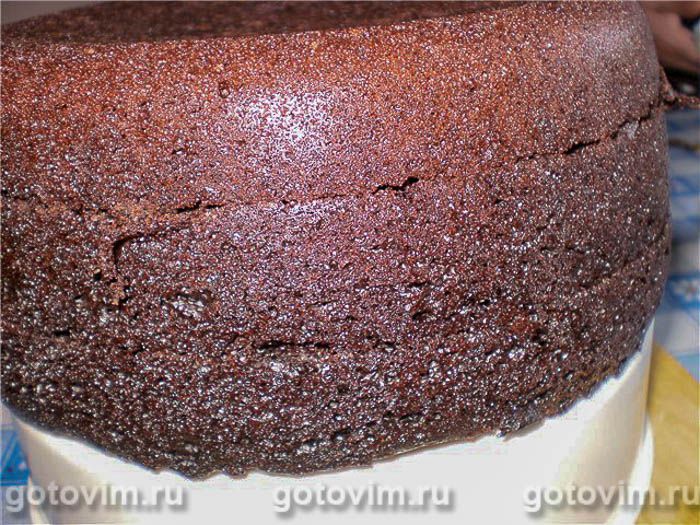 Фотографии рецепта Торт в мультиварке «Шоколад на кипятке», 06 Торт в мультиварке «Шоколад на кипятке», Шаг 06
