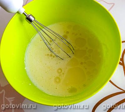 Фотографии рецепта Шоколадно-банановые панкейки, 02 Шоколадно-банановые панкейки, Шаг 02