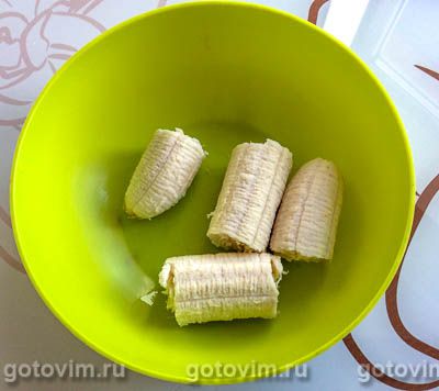 Фотографии рецепта Шоколадно-банановые панкейки, 04 Шоколадно-банановые панкейки, Шаг 04