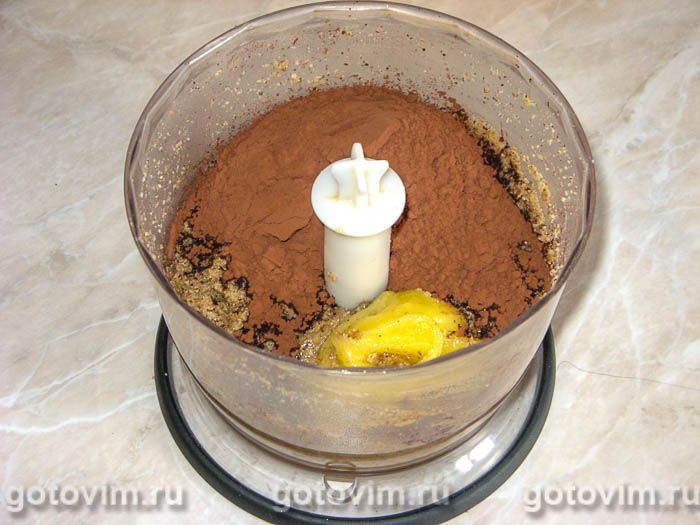 Фотографии рецепта Шоколадная паста из грецких орехов, 04 Шоколадная паста из грецких орехов, Шаг 04