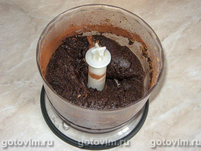 Фотографии рецепта Шоколадная паста из грецких орехов, 05 Шоколадная паста из грецких орехов, Шаг 05