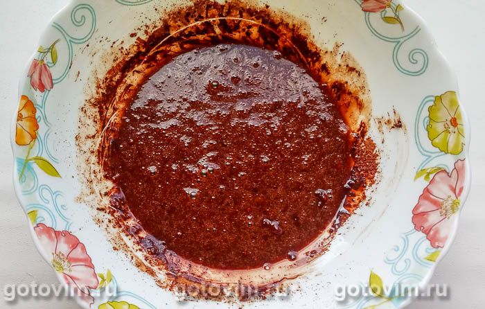 Фотографии рецепта Шоколадное печенье из ржаной муки на кокосовом масле, 04 Шоколадное печенье из ржаной муки на кокосовом масле, Шаг 04