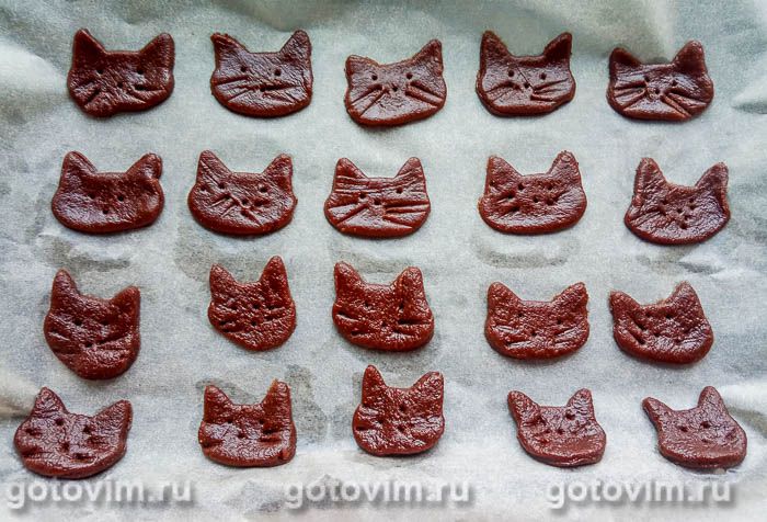 Фотографии рецепта Шоколадное печенье из ржаной муки на кокосовом масле, 08 Шоколадное печенье из ржаной муки на кокосовом масле, Шаг 08