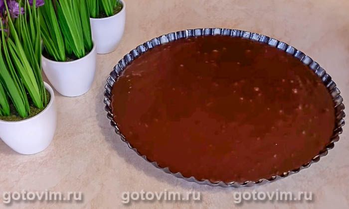 Фотографии рецепта Шоколадный торт с зефирным кремом, 02 Шоколадный торт с зефирным кремом, Шаг 02