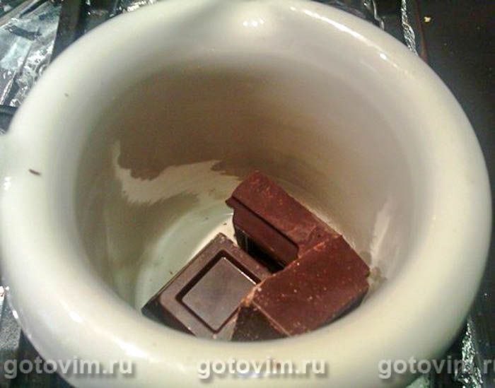 Фотографии рецепта Шоколадная панна котта, 01 Шоколадная панна котта, Шаг 01
