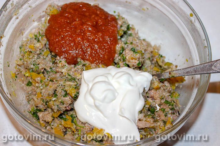 Фотографии рецепта Штрудель с мясом, 04 Штрудель с мясом, Шаг 04