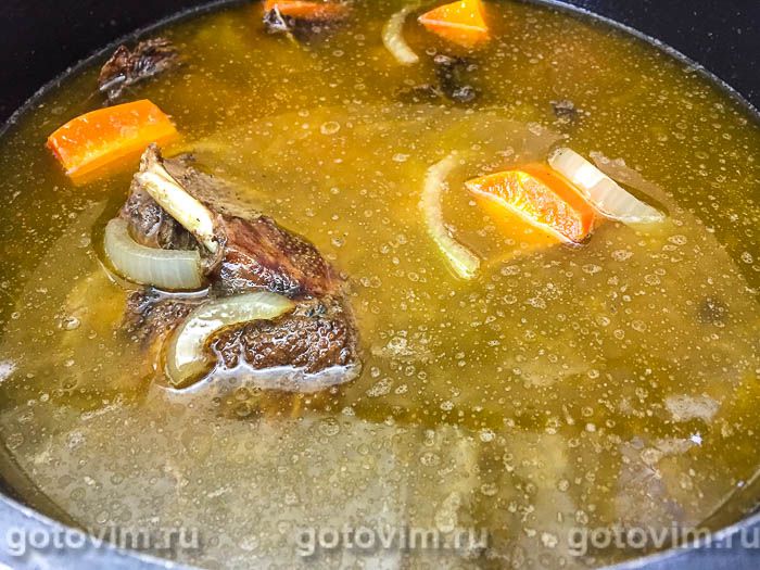 Фотографии рецепта Шурпа из дикой утки, 05 Шурпа из дикой утки, Шаг 05