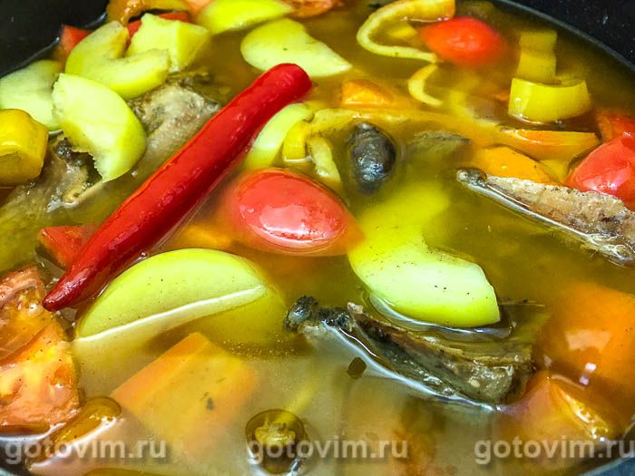 Фотографии рецепта Шурпа из дикой утки, 08 Шурпа из дикой утки, Шаг 08