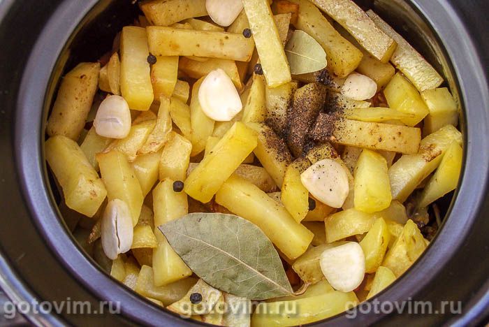 Фотографии рецепта Шурпа с молодой бараниной, 07 Шурпа с молодой бараниной, Шаг 07
