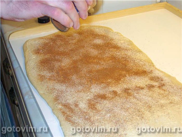 Фотографии рецепта Шведские булочки с корицей (Kanelbulle), 06 Шведские булочки с корицей (Kanelbulle), Шаг 06