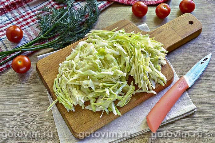 Фотографии рецепта Щи с курицей и молодой капустой, 01 Щи с курицей и молодой капустой, Шаг 01