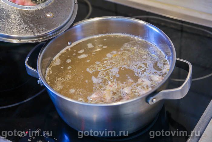 Фотографии рецепта Щи с мясом и печеными овощами, 01 Щи с мясом и печеными овощами, Шаг 01