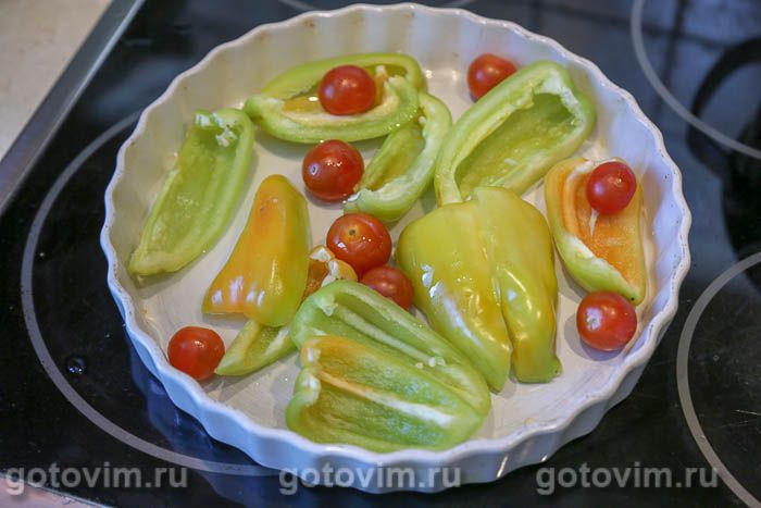 Фотографии рецепта Щи с мясом и печеными овощами, 02 Щи с мясом и печеными овощами, Шаг 02