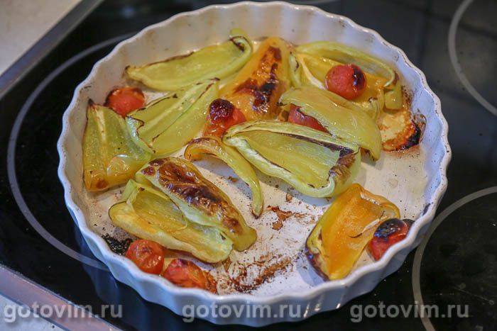 Фотографии рецепта Щи с мясом и печеными овощами, 07 Щи с мясом и печеными овощами, Шаг 07