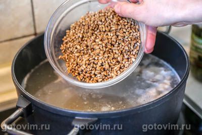 Фотографии рецепта Щи с квашеной капустой и перловкой, 03 Щи с квашеной капустой и перловкой, Шаг 03