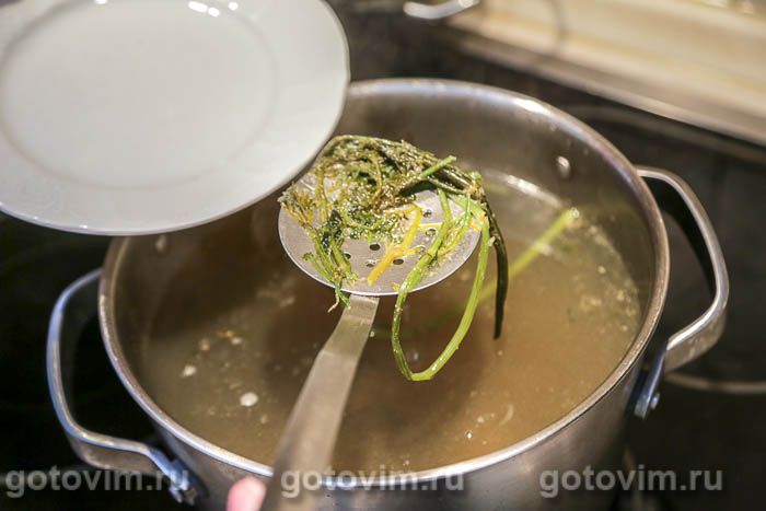 Фотографии рецепта Щи с мясом и солеными грибами, 01 Щи с мясом и солеными грибами, Шаг 01
