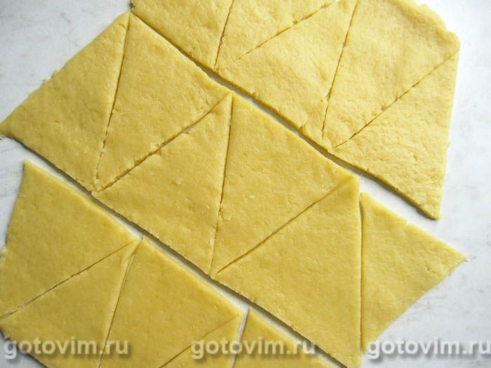 Фотографии рецепта Тонкое сырное печенье, 06 Тонкое сырное печенье, Шаг 06