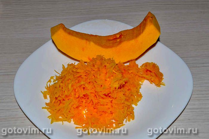 Фотографии рецепта Сладкая колбаска из печенья, моркови и тыквы , 01 Сладкая колбаска из печенья, моркови и тыквы , Шаг 01