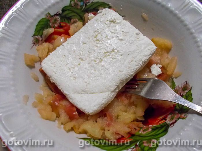 Фотографии рецепта Сладкие кутабы с творогом и яблоками, 04 Сладкие кутабы с творогом и яблоками, Шаг 04