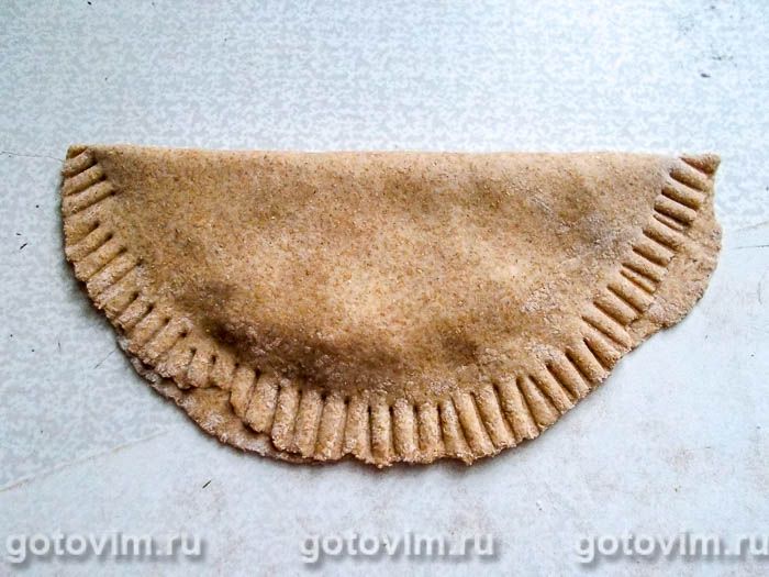 Фотографии рецепта Сладкие кутабы с творогом и яблоками, 08 Сладкие кутабы с творогом и яблоками, Шаг 08