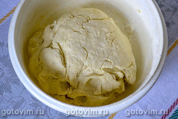 Фотографии рецепта Творожный рулет с вареньем, 04 Творожный рулет с вареньем, Шаг 04