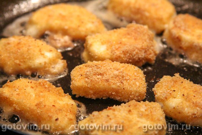 Фотографии рецепта Овощной салат с жареным сыром сулугуни, 03 Овощной салат с жареным сыром сулугуни, Шаг 03