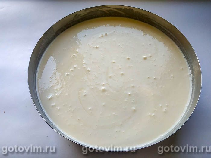 Фотографии рецепта Банановый чизкейк без выпечки, 05 Банановый чизкейк без выпечки, Шаг 05