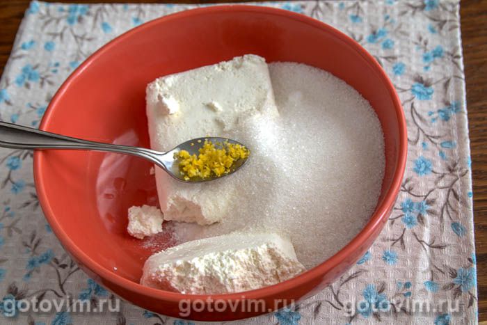Фотографии рецепта Словацкий творожник с яблоками, 01 Словацкий творожник с яблоками, Шаг 01