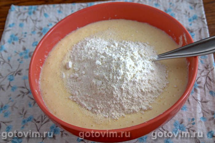 Фотографии рецепта Словацкий творожник с яблоками, 04 Словацкий творожник с яблоками, Шаг 04