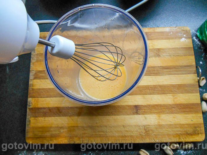 Фотографии рецепта Соленый кекс с черносливом и фисташками , 02 Соленый кекс с черносливом и фисташками , Шаг 02