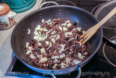 Фотографии рецепта Грибная солянка с капустой, 01 Грибная солянка с капустой, Шаг 01