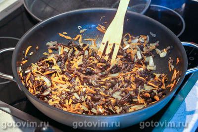 Фотографии рецепта Грибная солянка с капустой, 02 Грибная солянка с капустой, Шаг 02