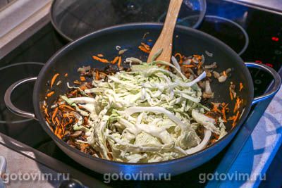 Фотографии рецепта Грибная солянка с капустой, 03 Грибная солянка с капустой, Шаг 03