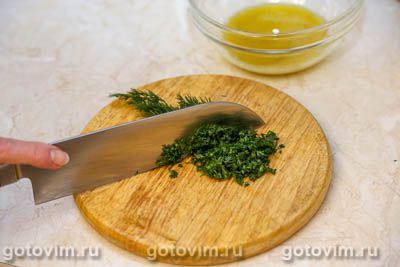 Фотографии рецепта Горчично-укропный соус, 02 Горчично-укропный соус, Шаг 02