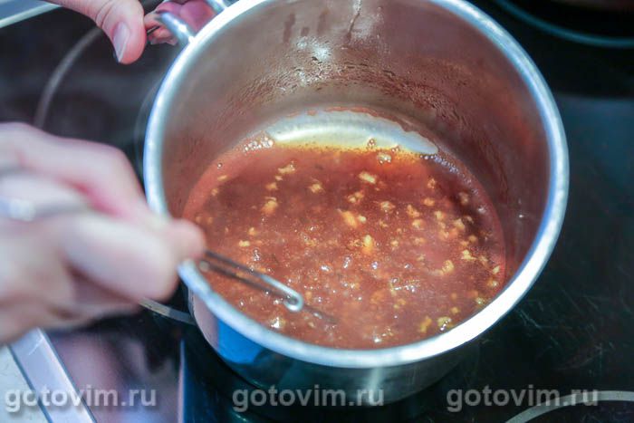 Фотографии рецепта Соус барбекю с виски, 06 Соус барбекю с виски, Шаг 06