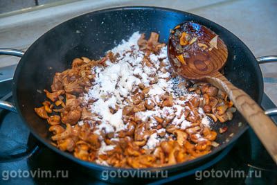 Фотографии рецепта Соус из лисичек, 04 Соус из лисичек, Шаг 04
