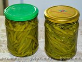 Маринованная стручковая фасоль на зиму