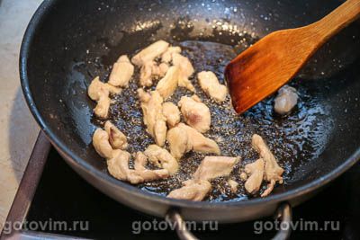 Фотографии рецепта Спринг роллы с курицей и овощами, 04 Спринг роллы с курицей и овощами, Шаг 04