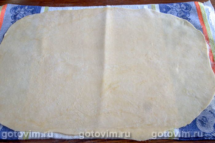 Фотографии рецепта Штрудель с печеными овощами, 04 Штрудель с печеными овощами, Шаг 04