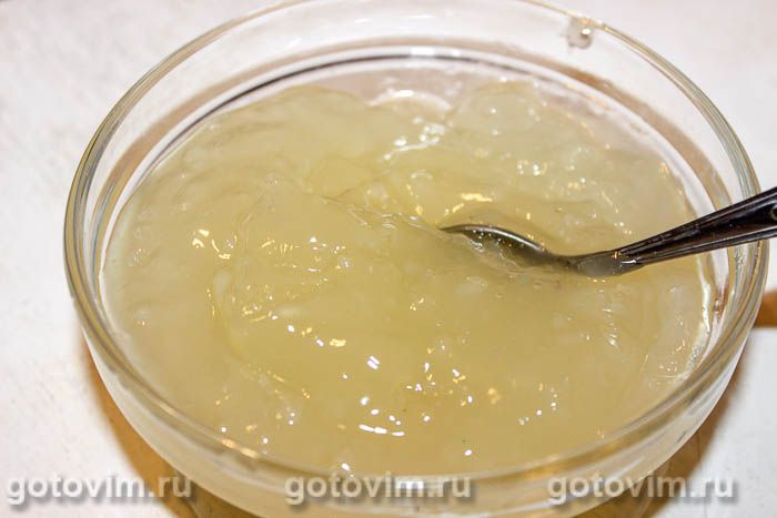 Фотографии рецепта Штрудель с яблоками и персиками , 09 Штрудель с яблоками и персиками , Шаг 09