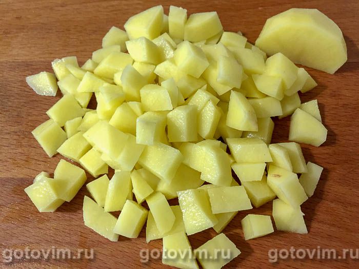 Фотографии рецепта Суп из белых грибов, 04 Суп из белых грибов, Шаг 04