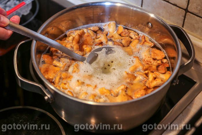 Фотографии рецепта Суп гороховый с лисичками, 01 Суп гороховый с лисичками, Шаг 01