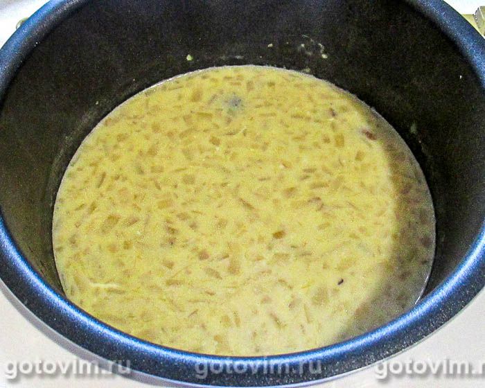 Фотографии рецепта Суп картофельный с сушёными опятами и плавленым сыром в мультиварке, 10 Суп картофельный с сушёными опятами и плавленым сыром в мультиварке, Шаг 10