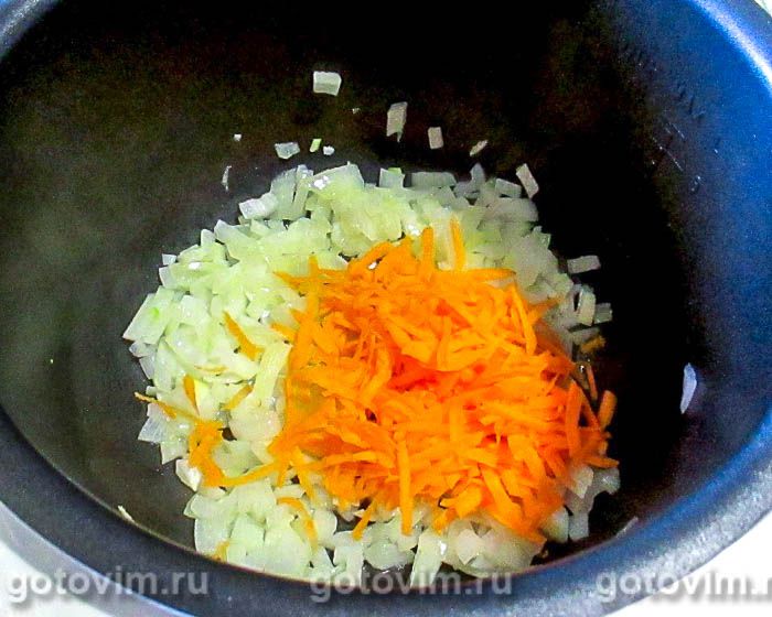 Фотографии рецепта Суп с куриными фрикадельками и клёцками в мультиварке, 05 Суп с куриными фрикадельками и клёцками в мультиварке, Шаг 05