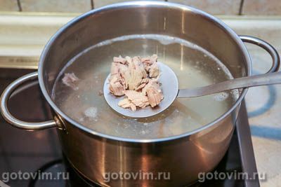 Фотографии рецепта Куриный суп с манкой или тургеневский суп, 01 Куриный суп с манкой или тургеневский суп, Шаг 01