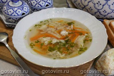 Фотография рецепта Куриный суп с корневым сельдереем в мультиварке Фотография рецепта Куриный суп с корневым сельдереем в мультиварке
