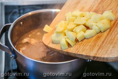 Фотографии рецепта Рыбный суп с грибами, 04 Рыбный суп с грибами, Шаг 04