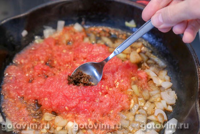 Фотографии рецепта Суп харчо с почками общепитовский с почками и рисом, 08 Суп харчо с почками общепитовский с почками и рисом, Шаг 08